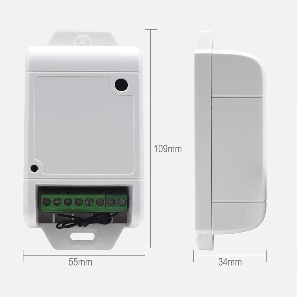 SOMMER-mando a distancia para puerta de garaje, transmisor de 4020 mhz y 868mhz, 12/24V, AC, DC, 2 canales, receptor SOMMER, 868, 434