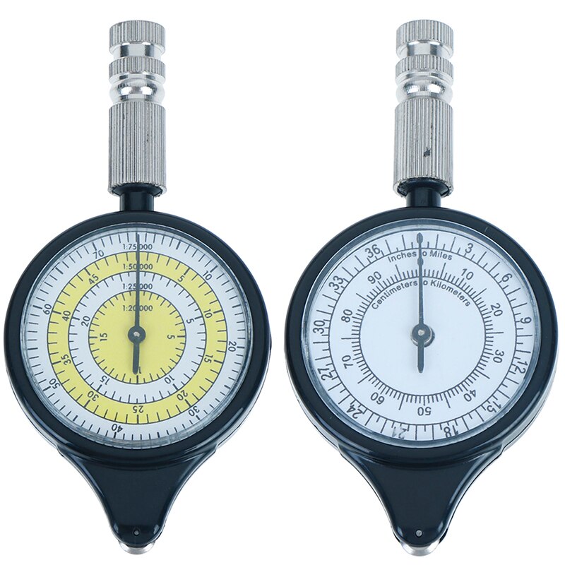 Outdoor Multifunctionele Kompas curvometer Met afstandsmeter Kaart kilometerteller