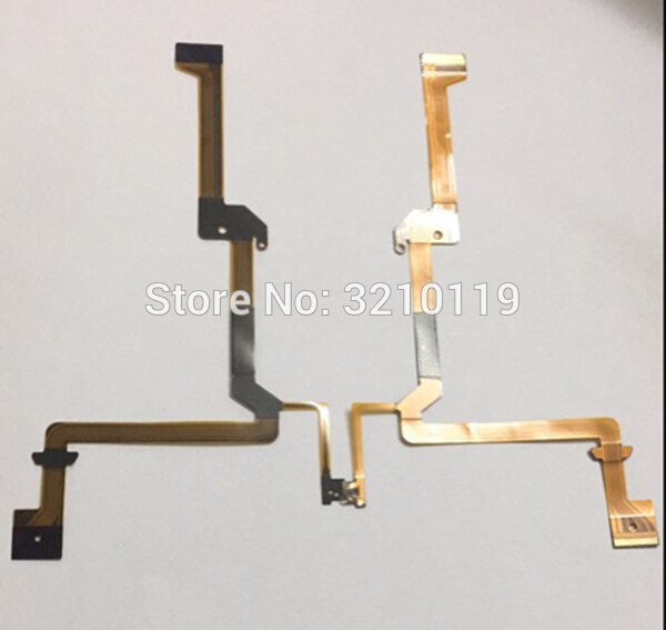 2 uds Cable flexible de LCD para Panasonic SDR- H250 H258 H280 H288 H20 H28 H29 Video Reparación de cámara parte