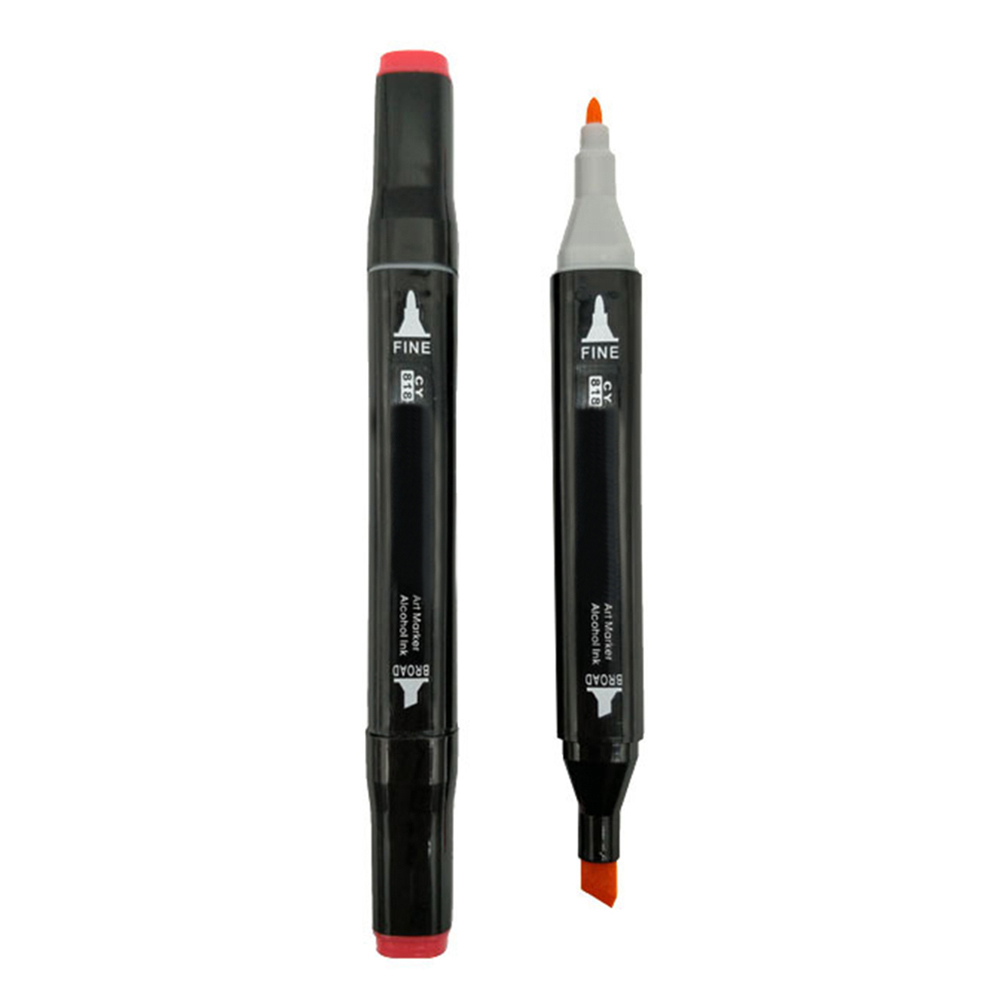 Bool – marqueurs de couleurs pour Manga, 12/18/24/48, à base d'alcool, pour dessin, croquis, stylo à double brosse huileuse, fournitures d'art