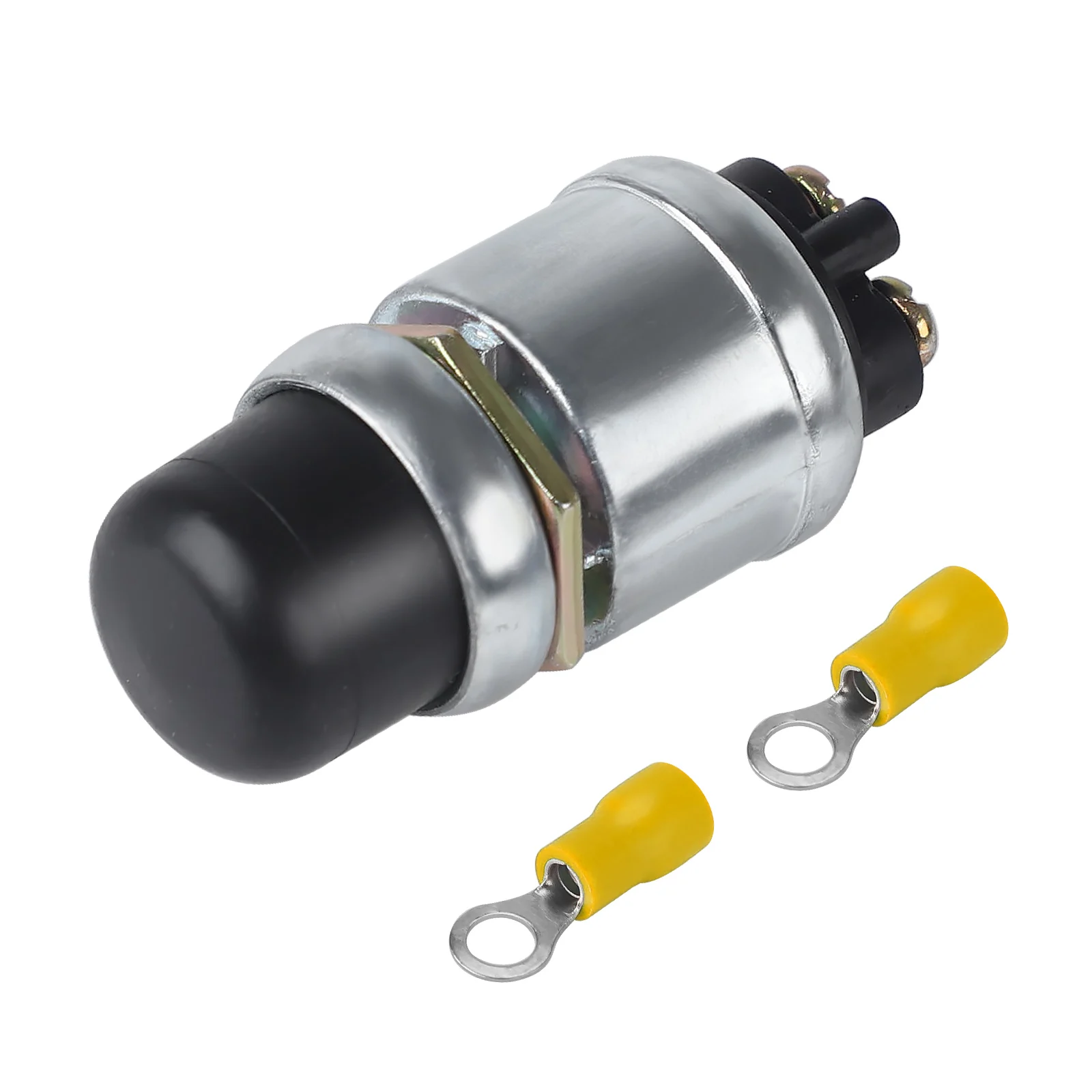 CNSPEED Push Button Starter Switch 12V-24V Waterproof Push Button Ignition Start Switch 60A Heavy Duty for Car Truck Boat: Red