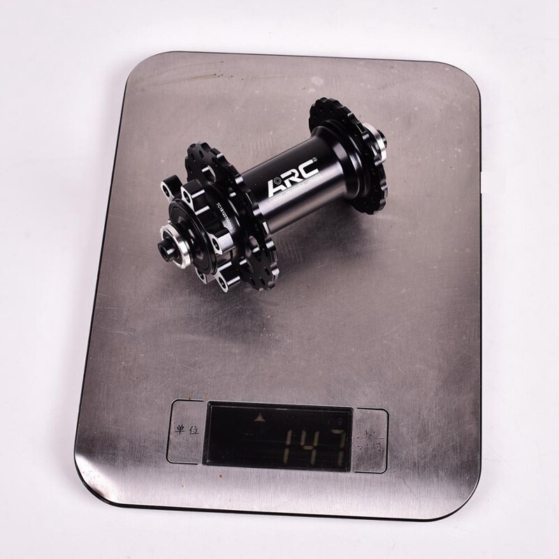 Arc MT006 Fiets Hubs Sealed Bearing 4 Lagers 4 Pallen Qr 100X9 135X10MM Set Mtb Mountainbike Hub 32 Gaten schijfrem Zwart