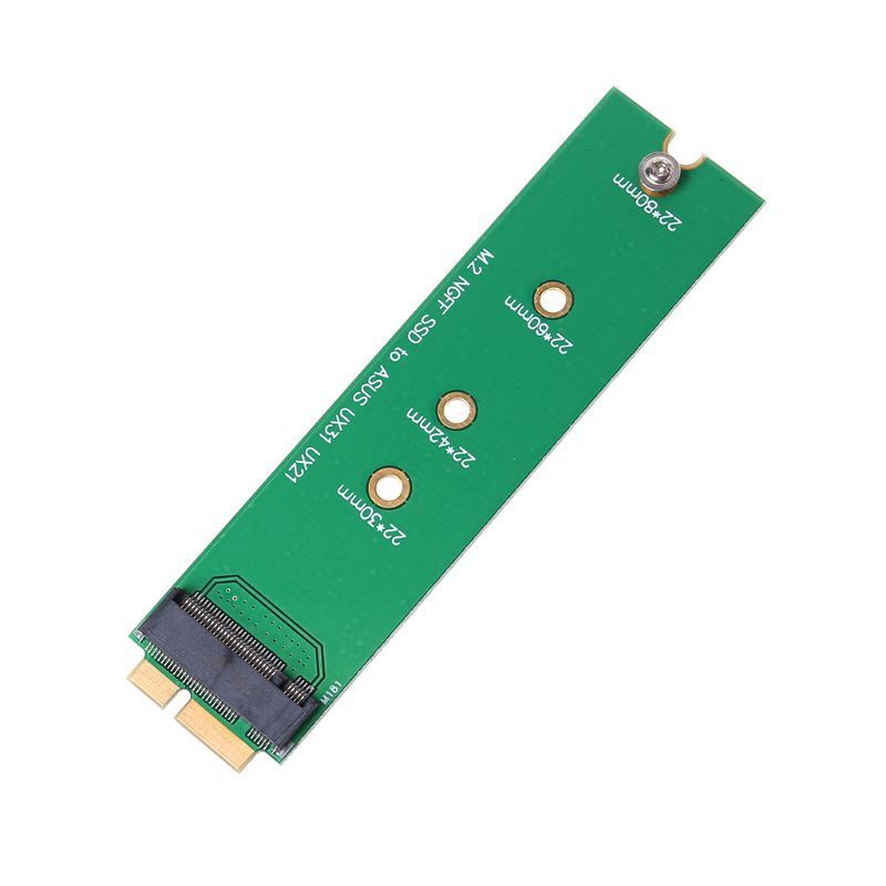 M.2 Ngff Ssd 18 Pin Adapter Kaart Voor ASUS UX31 UX21 Zenbook 128G 256G Ssd