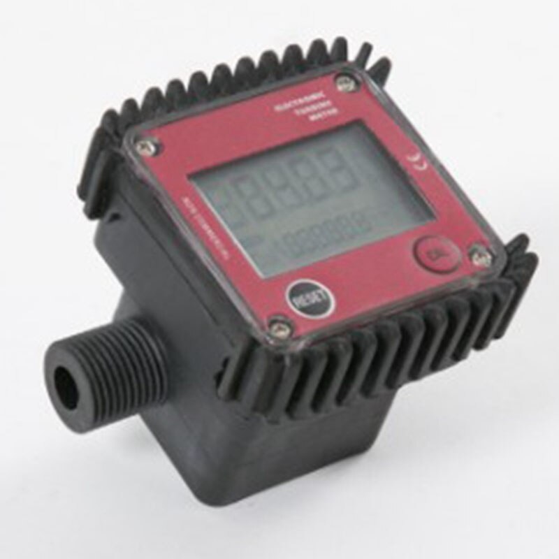 K24 Small Flow Gear Flowmeter 4 Points 19mm External Thread Fuel Water Urea Liquid Meter Flow Meter