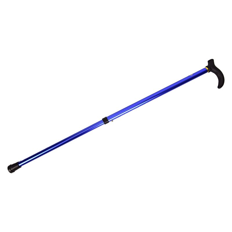Klimuitrusting, wandelstok, telescopische wandelstok, rubberen tips, 6e klas alpenstok voor ouderen, aluminium behuizing