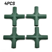 Groene Connector Kas Gewrichten Outdoor Plastic Structuur Accessoires Adapter: D