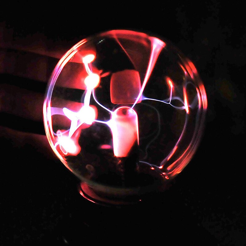 USB Magic Electrostatic Sphere Light Glass Plasma Ball Sphere Lightning Party Lamp Light Decoration Home Decor Ball Best