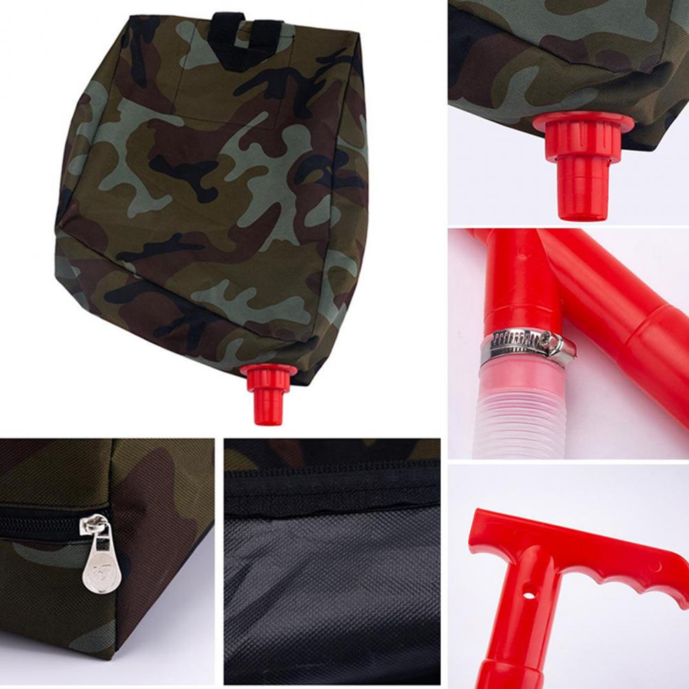 Fertilizer Spreader Multi-Purpose PVC Slang Comfortable Handle Corn Fertilizer Spreader for Yard Garden Supplies Home Garden
