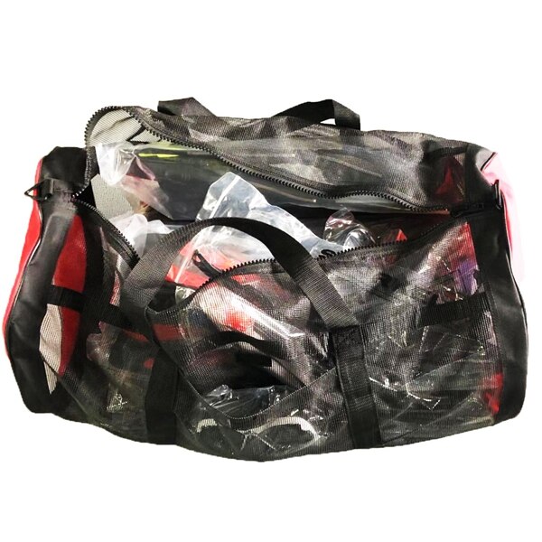 Dive Flag Scuba Diving Swim Mesh Gear Bag Storage Carrying Shoulder Backpack Premium Zipper Mesh Diving Bags