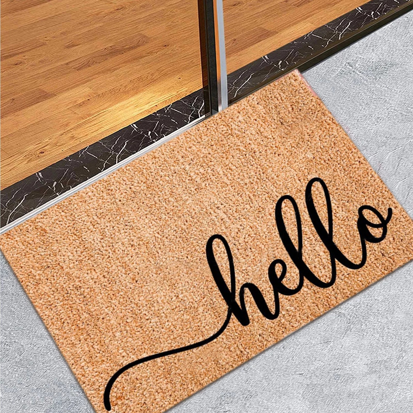 Front Door Mat Welcome Door Mat Indoor Outdoor Technical Clothing Front Door Absorbent Rugs Rectangle Entrance Bath Mat