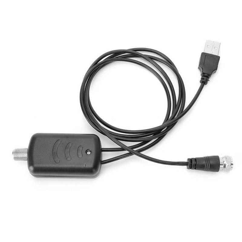 Signal Amplifier Indoor Digital HDTV Powerful Signal Antenna Amplifier Enhance Reception for More Channel Antenna Amplifier