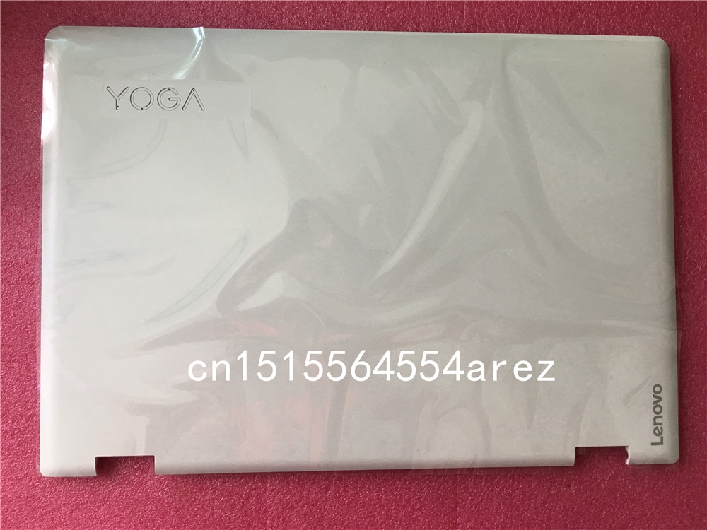 Original laptop lenovo yoga 510 14 yoga 510-14 isk lcd bagdæksel bunddæksel sort hvid 5 s 50 l 45665