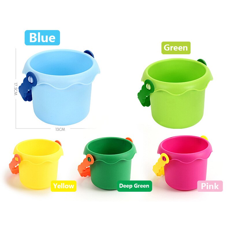 Set di giocattoli da spiaggia per bambini annaffiatoio secchio pala kit di strumenti genitore-figlio estate interattiva sabbia all&#39;aperto giochi d&#39;acqua