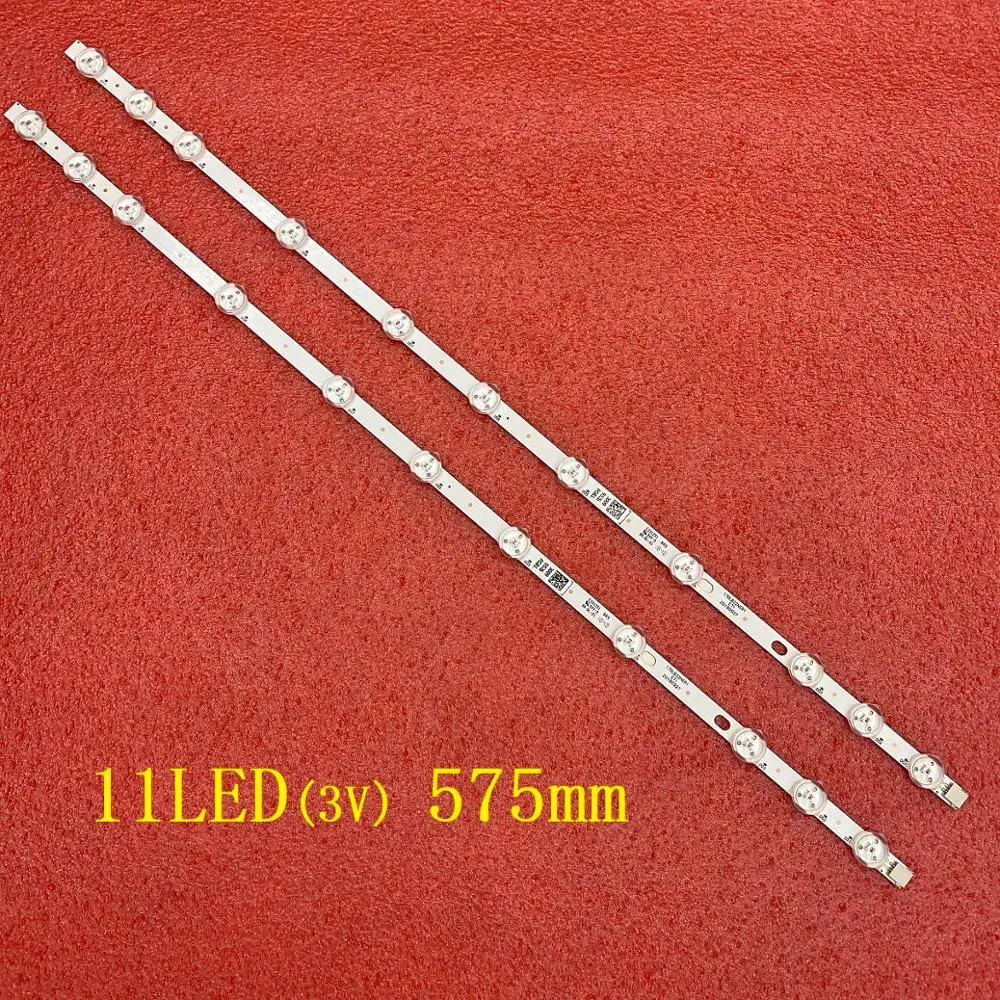 Bande LED pour Toshiba, 32WL3A63DG, 32W2863DG, 32W1733DG, 32W3863DG, 32W1533DB, DLED32176HD, DLED32165HDDVD, DLED32265HDCNTD, 32Wino 53DG