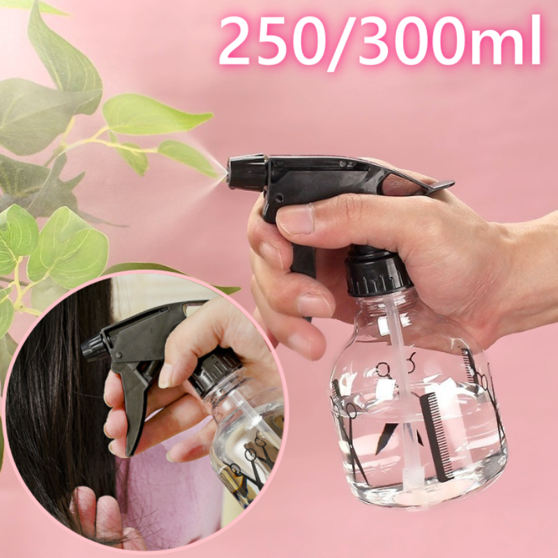 1/2 Stuks Kappers Spray Fles Water Sproeier Transparante Make-up Stijl Draagbare Plastic Spray Fles Salon Kapper Haar tool