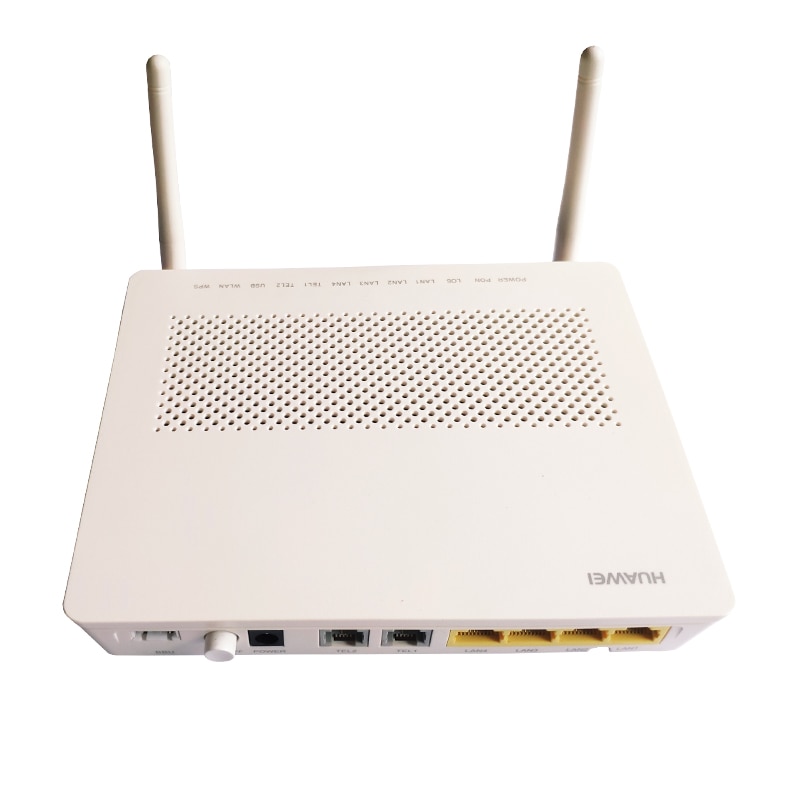 Hua wei HG8245H Terminale Gpon ONU ONT 4GE + 2POT + 1USB + WiFi SC UPC interfaccia Modem Fibra Inglese firmware