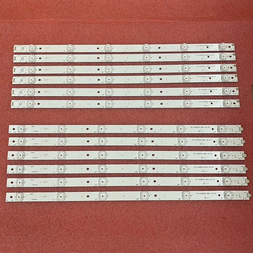 LED-achtergrondverlichtingstrip (12) voor Sharp LC-55CUG8462KS LC-55CUG8461K LC-55CUG8461ES LC-55CUG8461E 55CFE6352K LC-55CFE6242K 55SFE7452K