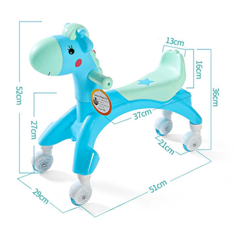 Jaycreer Ride-On Baby Peuter Wandelaars Baby Loopfiets Baby Leren Lopen Voor 1-8 Jaar baby