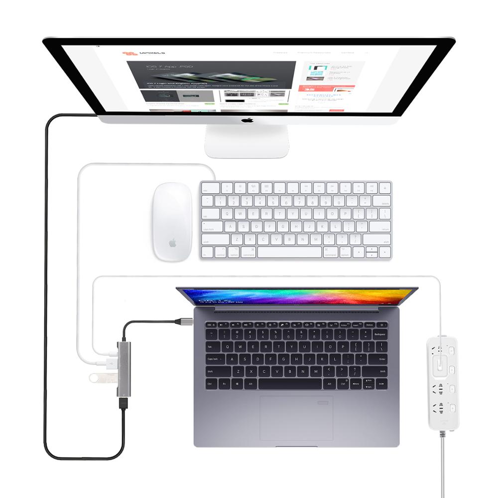 Docking Station voor Macbook/pro Macbook Air Ipad pro HP DELL Thinkpad Lenovo Acer Asus Samsung thunderbolt 3/USB C Dock