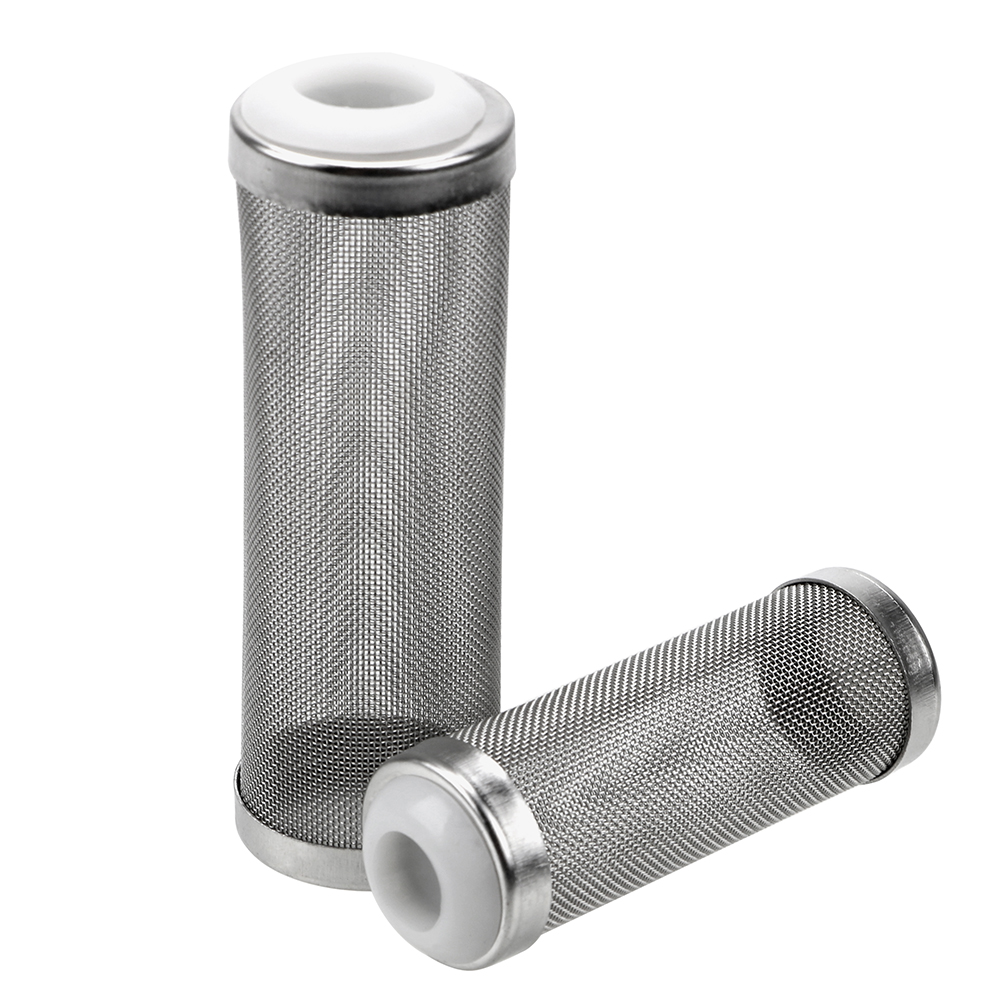 S/L Maat Garnalen Netto Roestvrijstalen Filter Inflow Inlaat Bescherm Aquarium Accessoires Speciaal Garnalen Cilinder Filter