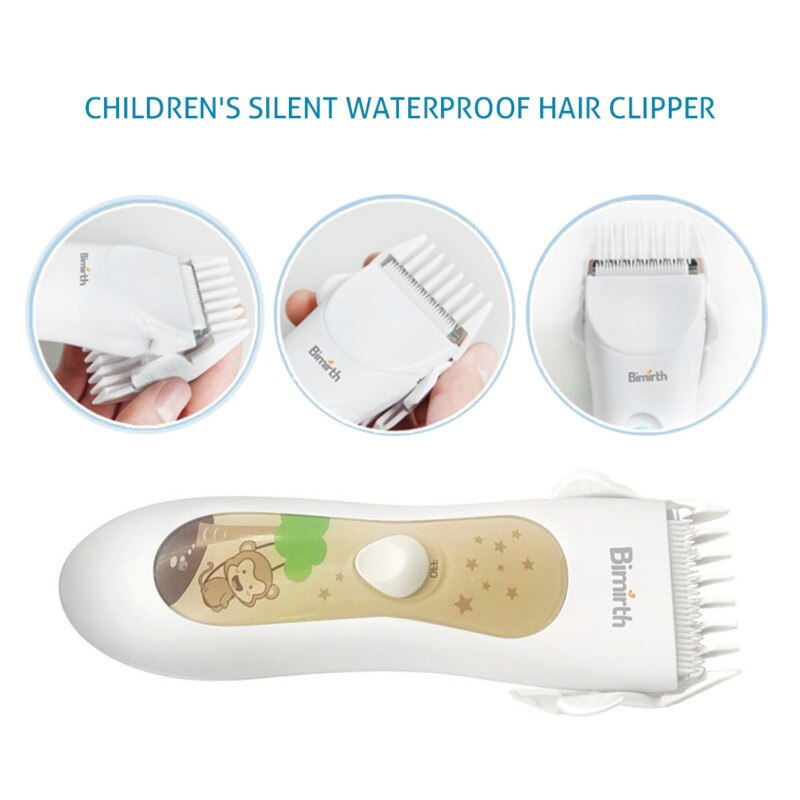 Elektrische Baby Haar Trimmer Haar Haarschneidemaschine Baby Haar Pflege Schneiden Entferner Wiederaufladbare Ruhig freundlicher Kleinkind Frauen Haustier Haar Rasierer