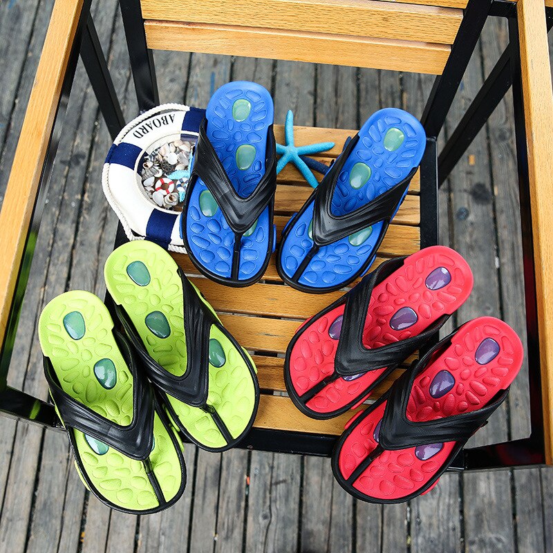Herre sommer skridsikre flip-flops herre sandaler herre strandsko trend herre sko tå tidevandsmoppe gummi hjemmesko herre hjemmesko