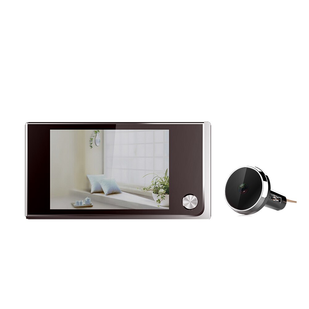 3.5 inch Lcd-kleurenscherm Digitale Deurbel 120 Graden Deur Eye Deurbel Elektronische Kijkgaatje Draadloze Deurbel Camera
