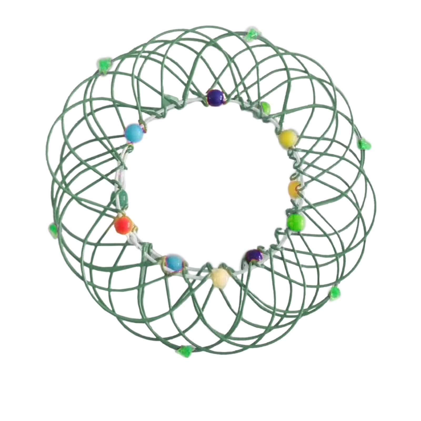 2Pc Decompressie Flexibele Mand Zacht Staal Magic Ijzeren Ring Ornament Fidget Reliver Stress Zabawki Fidget Fidget Speelgoed: C