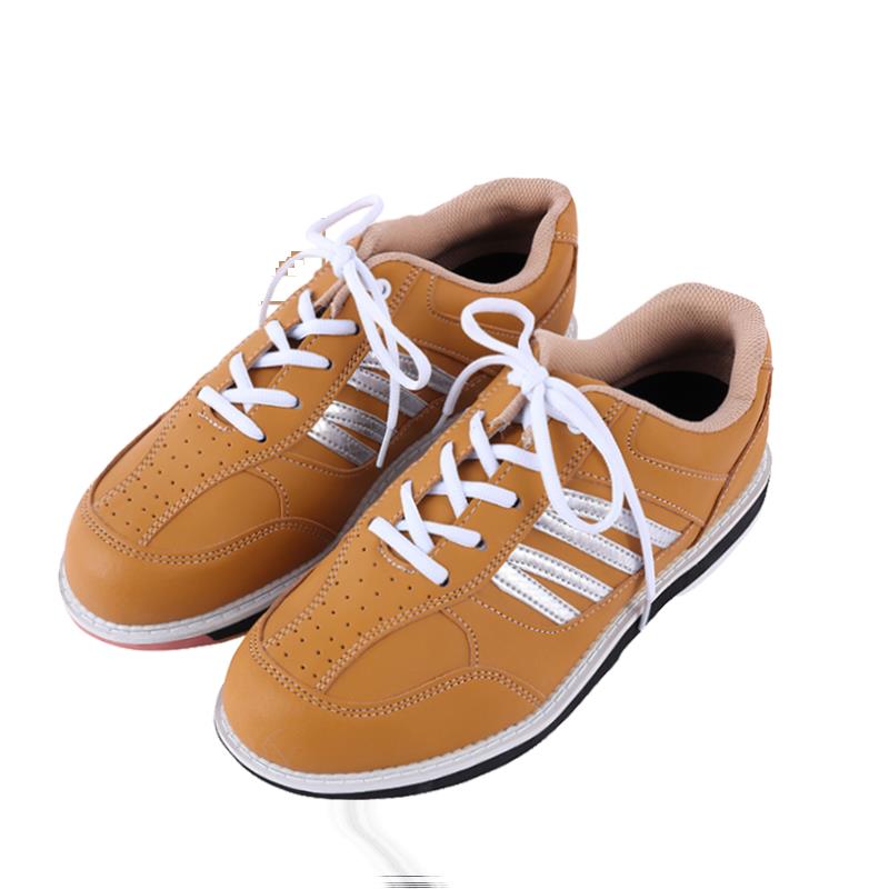 Herre bowlingsko anti-skrid ydersål træningssneakers herre åndbare bærbare komfortable sko størrelse  us 6-10: 6.5