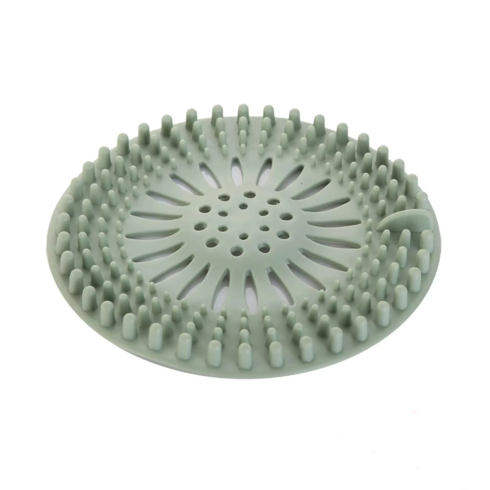 5PC Haar Sieb Waschbecken Anti Verstopfung Filter Dusche Boden Ablauf Stecker Silikon Küche Deodorant Stecker Schlecht Zubehör: Silber / S