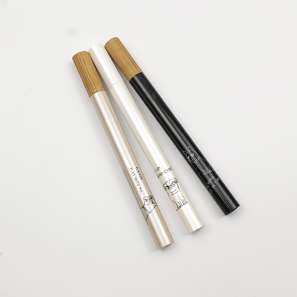 Mini Fountain Pen 0.5mm Plastic Penholder Metal Nib Cartoons Dog ink Pen For Student Friend School Supplies Pens 3Pcs/lot: Default Title
