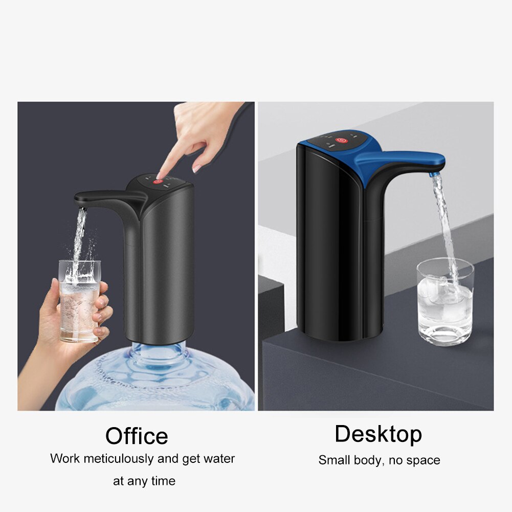 Automatische Pomp Voor Water Fles Elektrische Drinkwater Pomp Dispenser Draagbare Usb Charge Fles Waterpomp