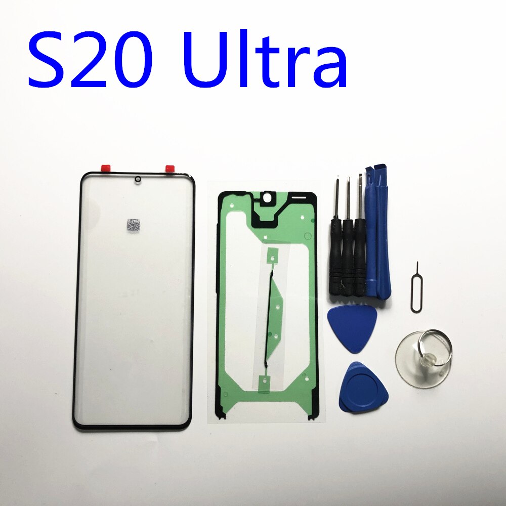 Originele Vervanging S20 Lcd Front Touch Screen Outer Glas Lens Voor Samsung Galaxy S20 Plus Ultra S20 + G980 G985 reparatie Tools