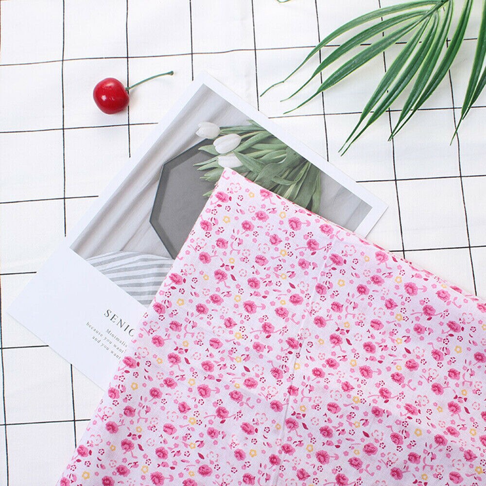 7pcs Square Cotton Fabric Patchwork Fabric Quilting Process Sewing DIY 50*50 Cm