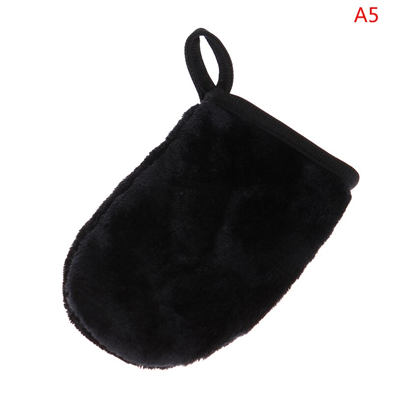 Tampon de nettoyage en profondeur du visage, réutilisable, en microfibre douce, pour démaquiller le visage: A5