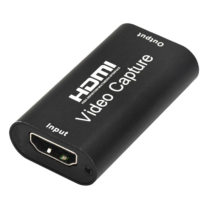 Scheda di Acquisizione video USB 2.0 HDMI video afferratore disco scatola per PS4 Gioco DVD HD Della Macchina Fotografica di Registrazione in Diretta streaming Trasmissione: Default Title