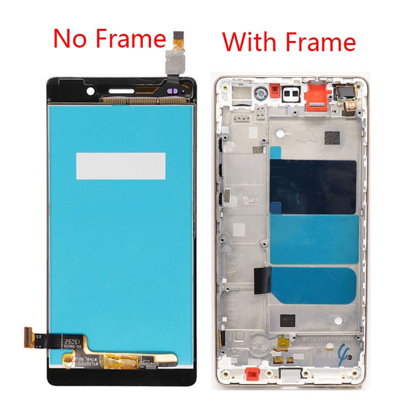 Original LCD For Huawei P8 Lite Display With Frame Touch Panel Screen 5.0" P8 Lite ALE-L04 ALE-L21 LCD Display Assembly