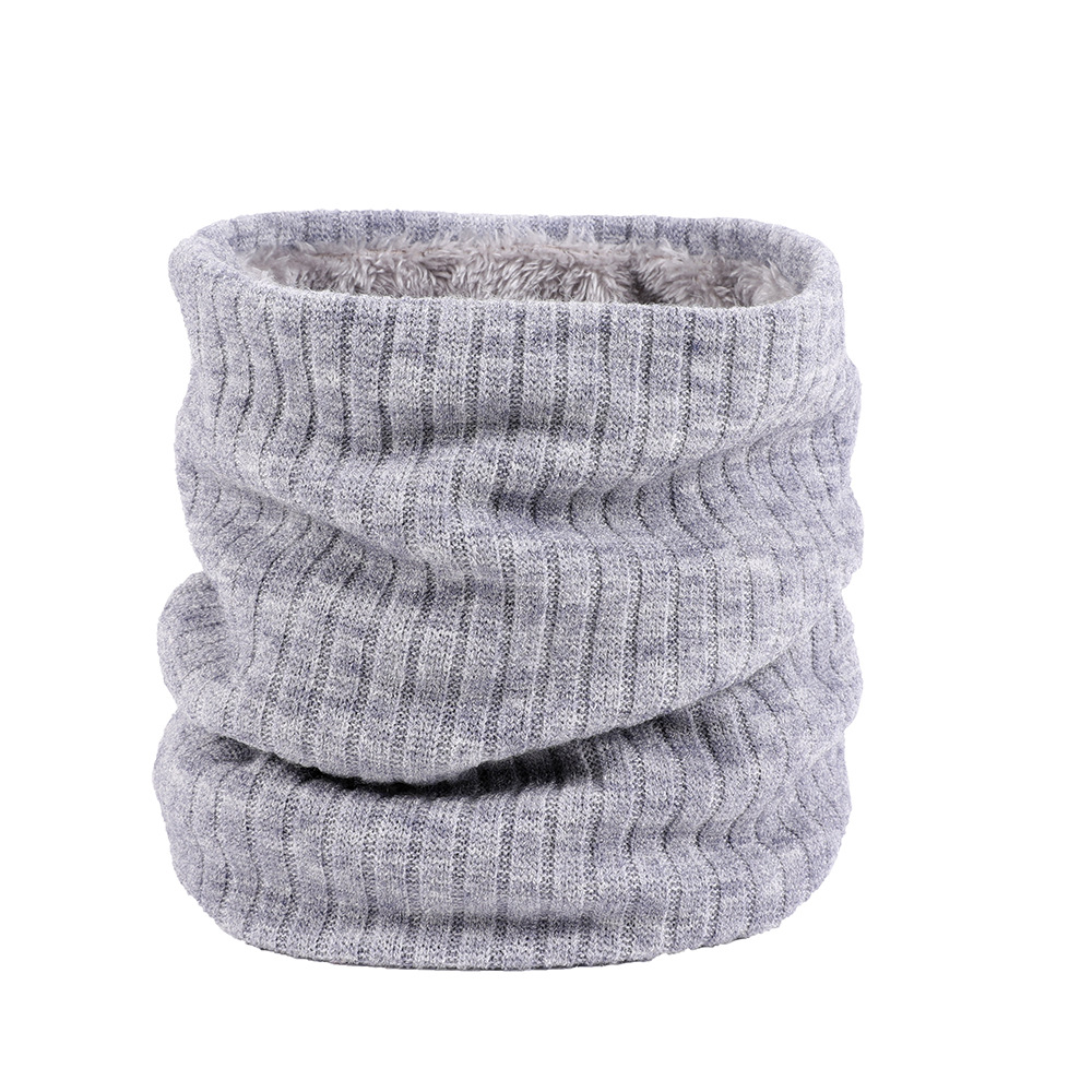 Écharpe épaisse et chaude en velours pour hommes, Protection du cou, bavoir en coton de , résistant au froid, pour l'équitation en plein air