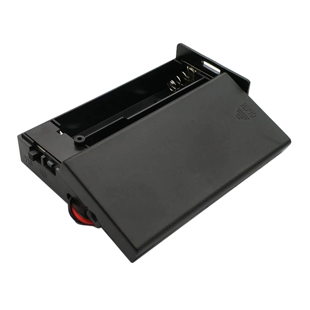 Diy 3.7V 18650 Batterij Storage Case Voor 2X18650 Batterijen Houder Box Container 2 Slot Batterijen Houder Op/Uit Schakelaar