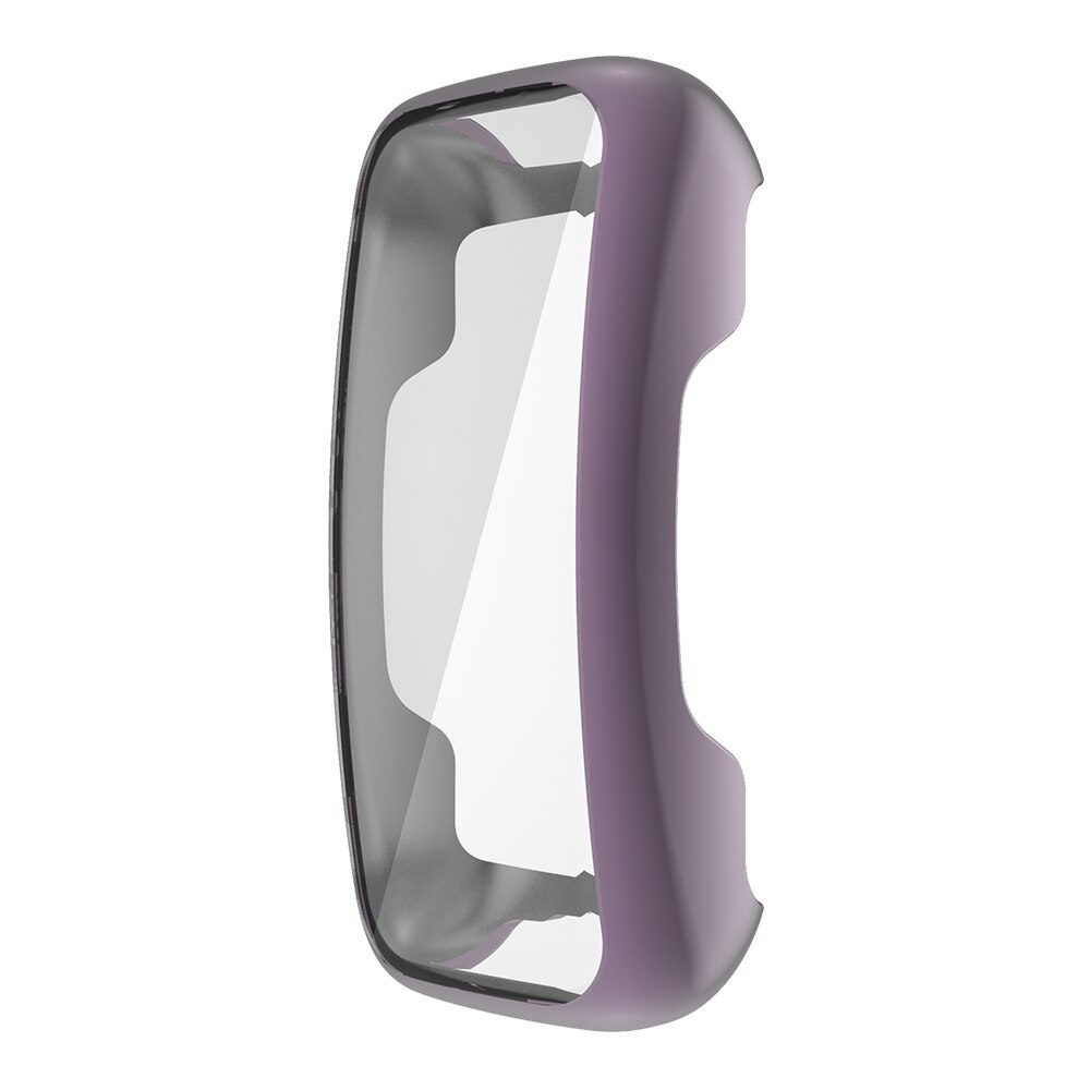 Screen Protector Cover for Fitbit Inspire 2 Watch Case Inspire2 Flexible TPU Bumper Scratch-resistant Soft Shell: Gray
