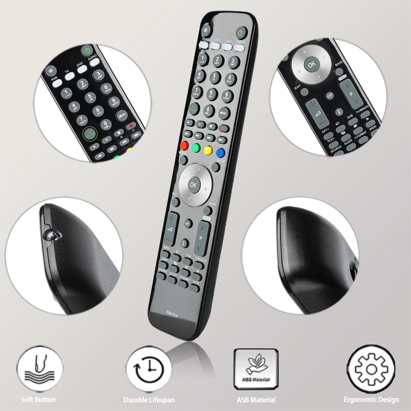 Rm -f04 til humax fjernkontrollutskiftning, til humax hd digital-tv hd -5400s hd -5500t hd -5700 t 5600 hdr -7500t hdr 7500t