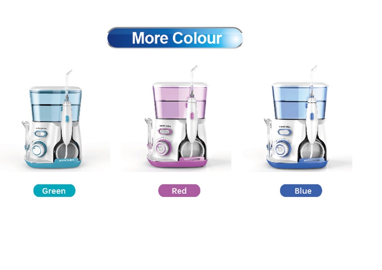 Waterpulse V300G Munddusche 5 stücke Tipps Dental Wasser Flosser Wasser Floss 800ml Mundhygiene Dental Flosser Wasser Zahnseide v300