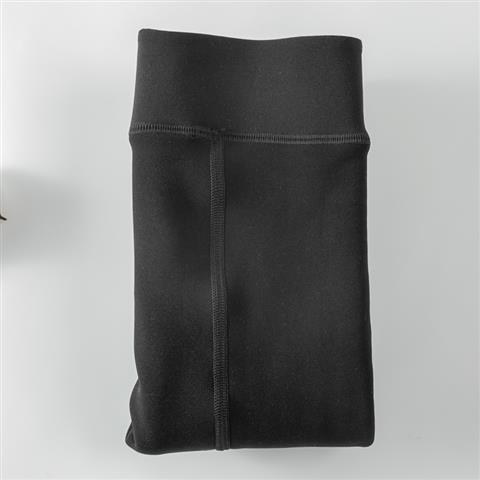 Herfst Winter Toe Te Voegen Fluwelen Dikke Leggings Dame Slanke Warm Render Broek Dames Elastische Effen Kleur Dieptepunt Pandie Vrouwelijke Kleding: M / Black