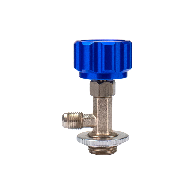 M12 1/4 ''R12 R22 R600a refrigerante puede tocar válvula dispensadora abridor de botellas de Gas