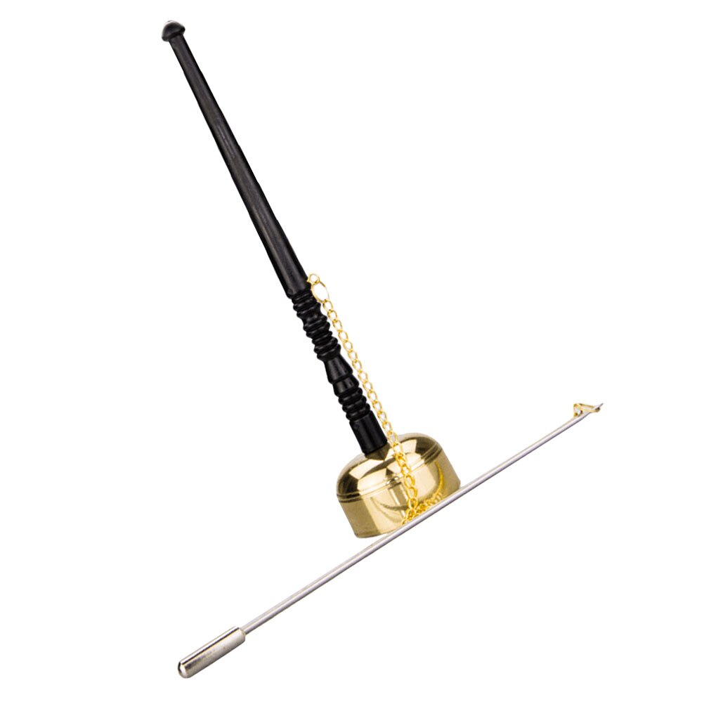 Exquisite Brass Yin Qing Retro Percussion Instrument Decor Craft Temple Instrument