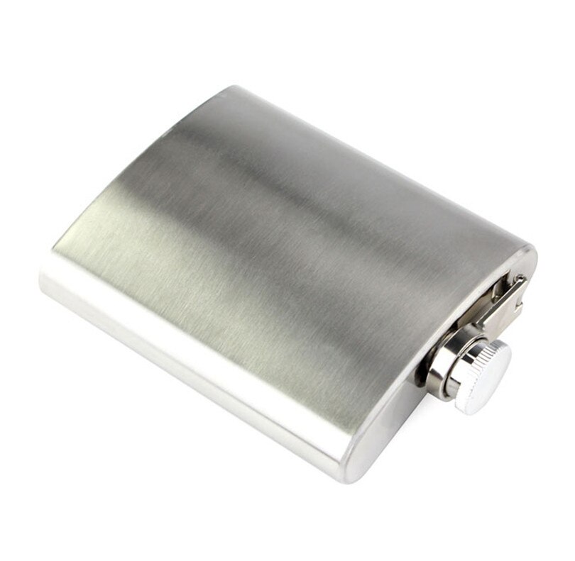 Stainless steel hip flask + funnel 4 5 6 7 8 10 oz Stainless Steel Hip Liquor Alcohol Flask Cap + Funnel F80