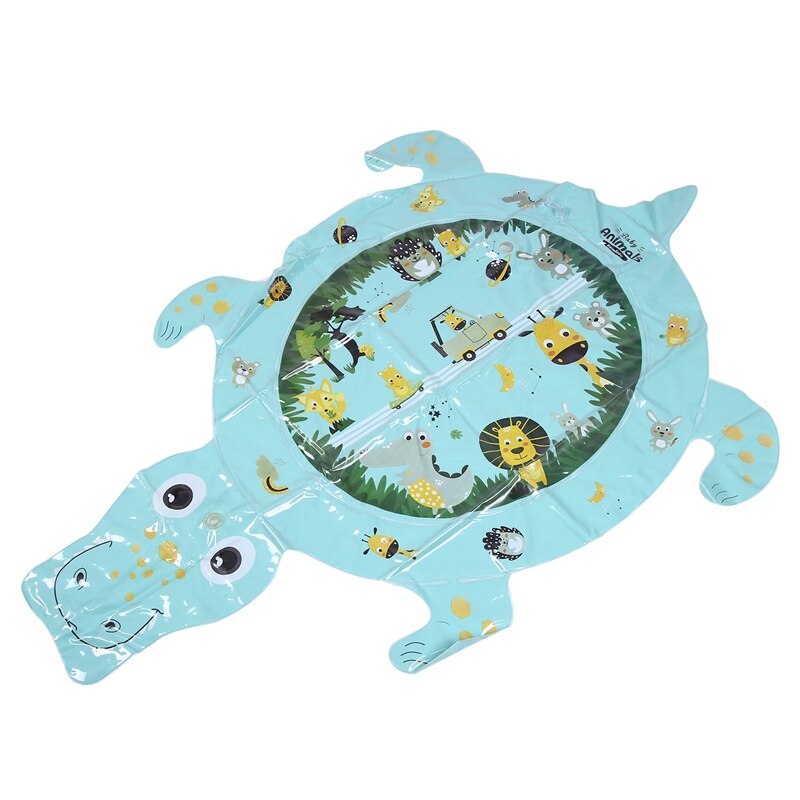 Barn vann lekematte baby oppblåsbar mat spedbarn mage tid lekemat småbarn for baby aktivitet lekesenter matte