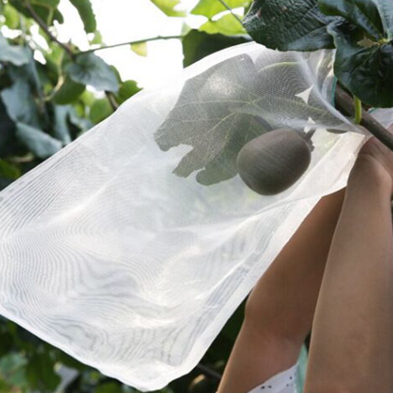 5 stücke 15-140 cm 40 Gittergewebe Nylon Netz Tasche Obst Gemüse Schutz Abdeckung Anti Moskito Fliegen Insekt Netz garten Pest Kontrolle Netz