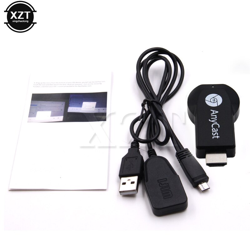 Tv Stick Anycast M4plus Chromecast 2 Mirroring Meerdere Voor Android Cast Hdmi-Compatibel Wifi Dongle 1080P Voor Tv