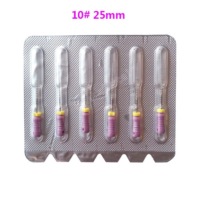 5pack Dental c-pilot pliki 25mm 6-10 # stal nierdzewna C + pliki 21mm pliki endodontyczne C 6 sztuka/paczka pliki endodontyczne: 5pack Size10 25mm